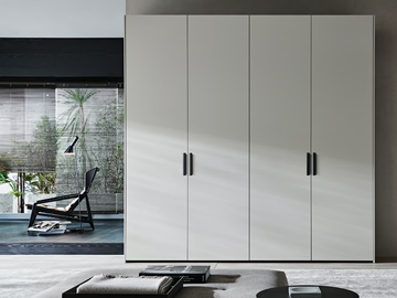 GLISS MASTER - Sectional wood and glass wardrobe _ Molteni & C. by Molteni - view 3